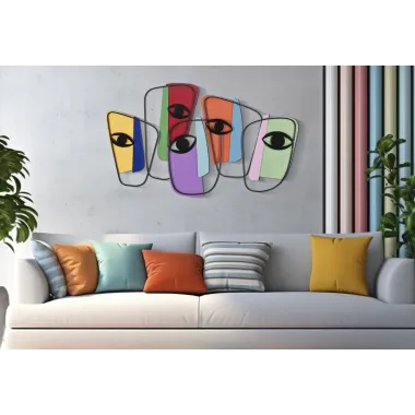 Panel ścienny EYES -B- 120x2x72 cm